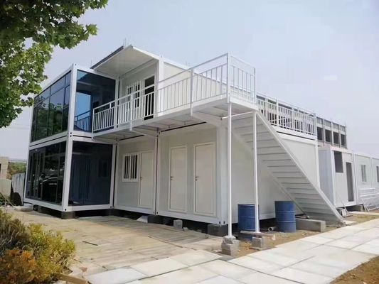 Prefab Container Koffieshop met Gegalvaniseerde Structuur