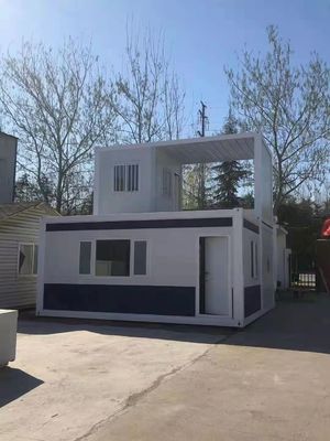 Prefab Container Koffieshop met Gegalvaniseerde Structuur