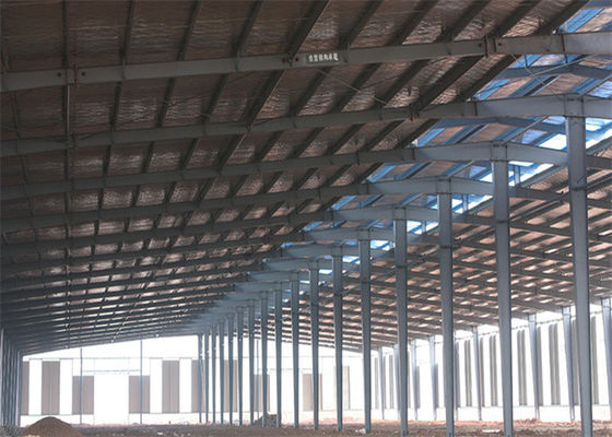 Prefabriek stalen magazijngebouw voor opslag van mechanische onderdelen