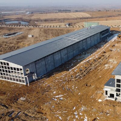 Geprefabriceerde geïsoleerde staalconstructie