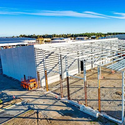 China Customized Steel Warehouse voor zware industrie