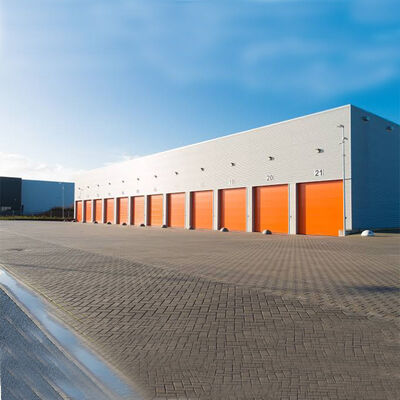 Prefab Lichte Stalen Structuur Commerciële Metalen Garage